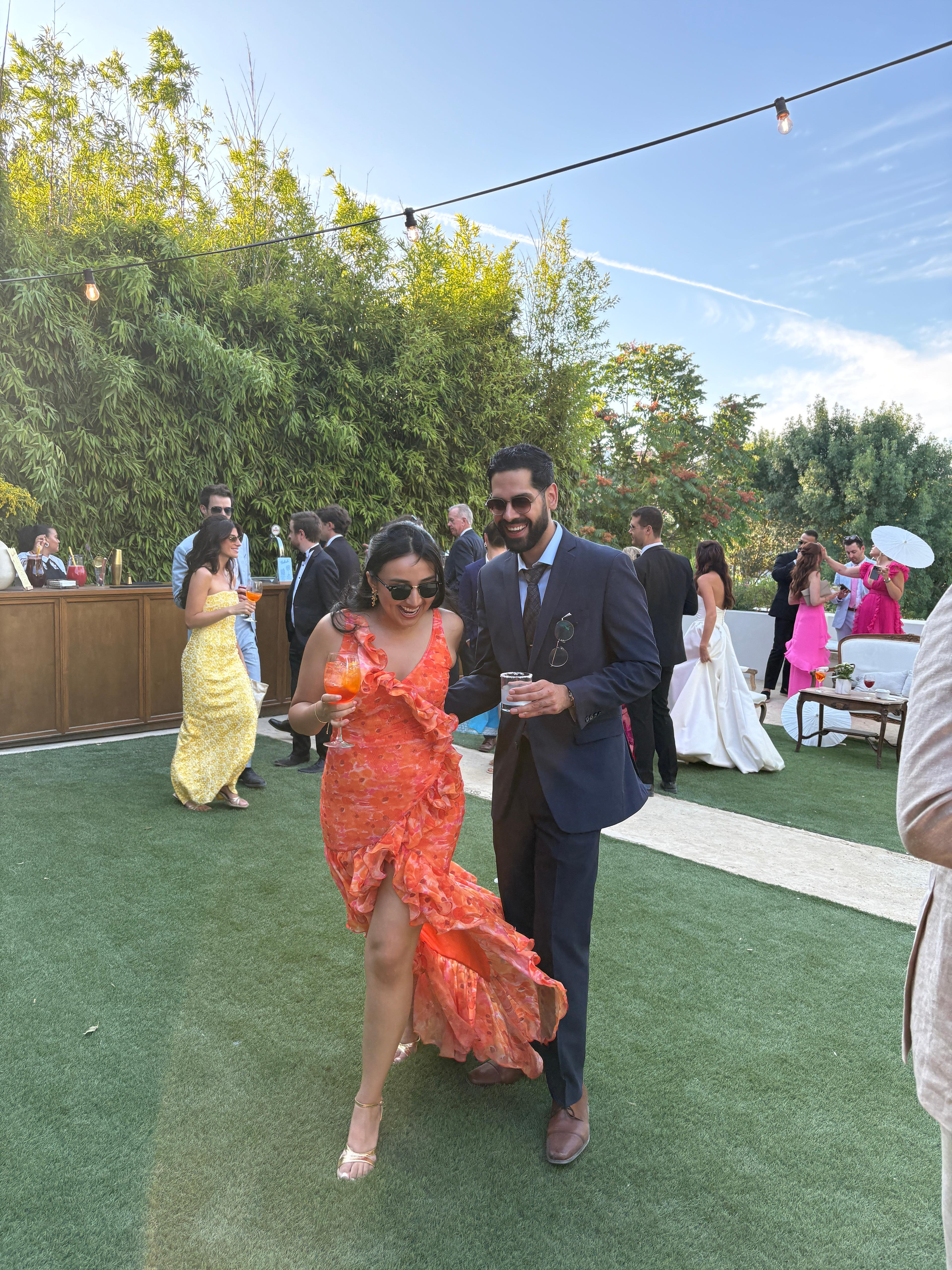 Vibrant Ruffled Dress — photo 6 of 6
