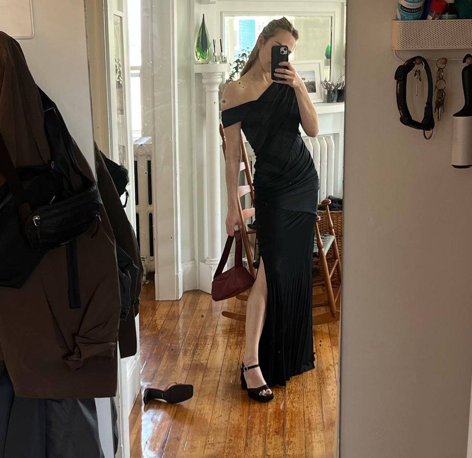 Alexander Wang draped gown — photo 3 of 3