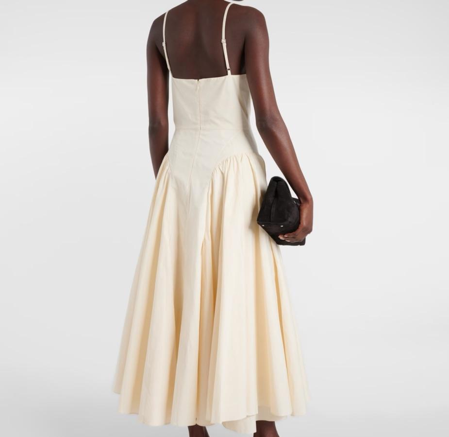 Tove solene poplin midi  — photo 2 of 3