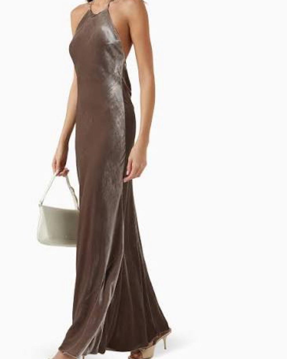 Reformation Jeany Velvet Dress — photo 4 of 4