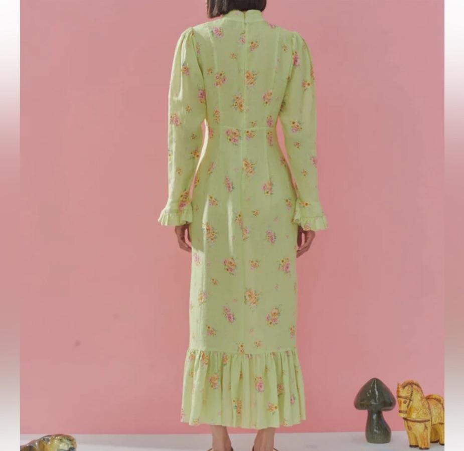 Alemais clementine midi dress  — photo 3 of 3