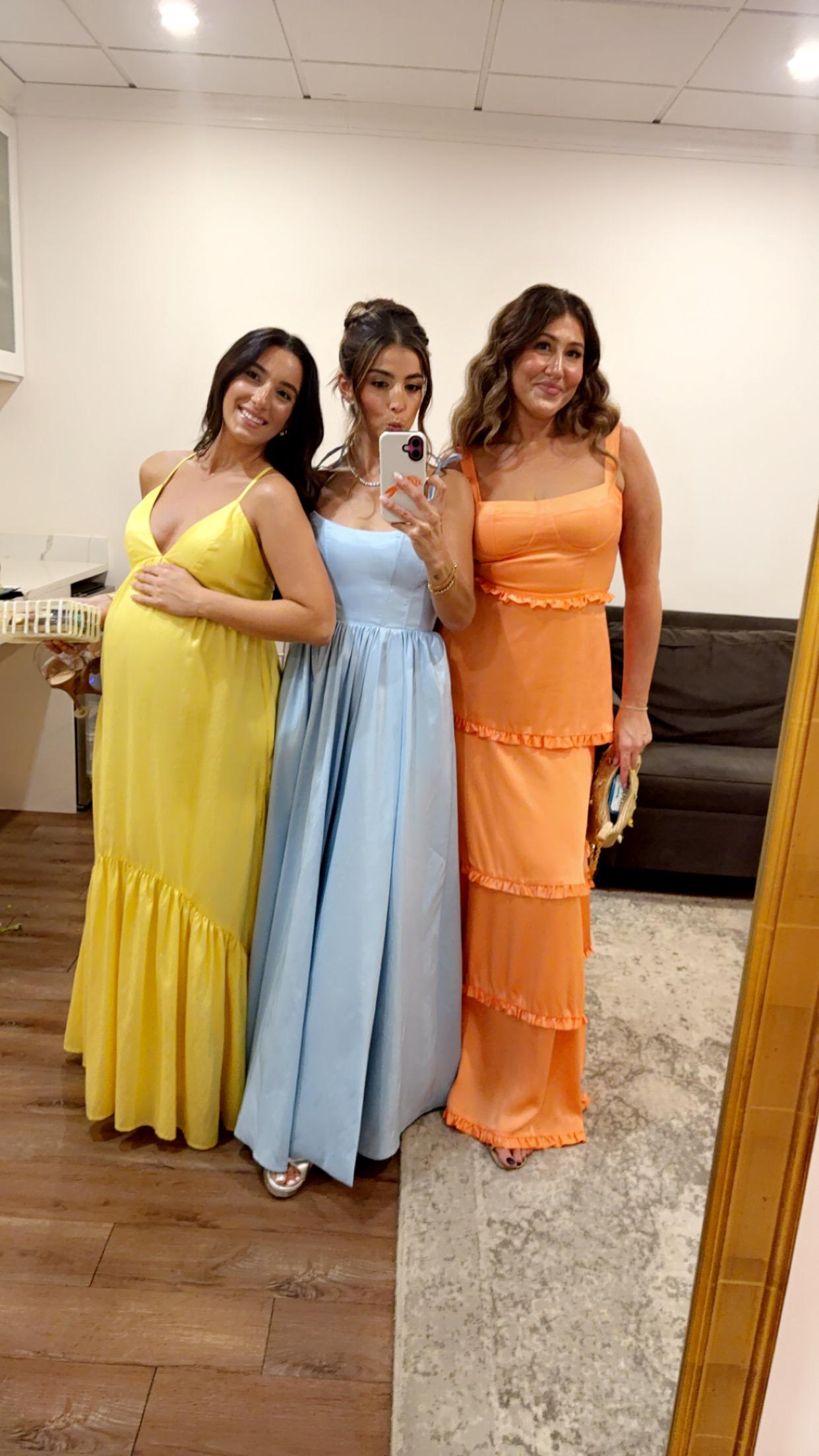 Light Blue Flowy Dress — photo 4 of 4