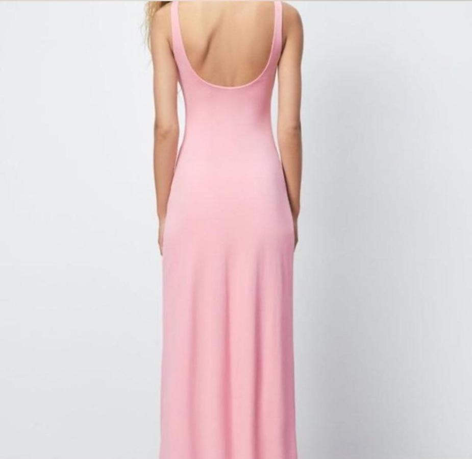 Zara pink cutout dress — photo 2 of 5