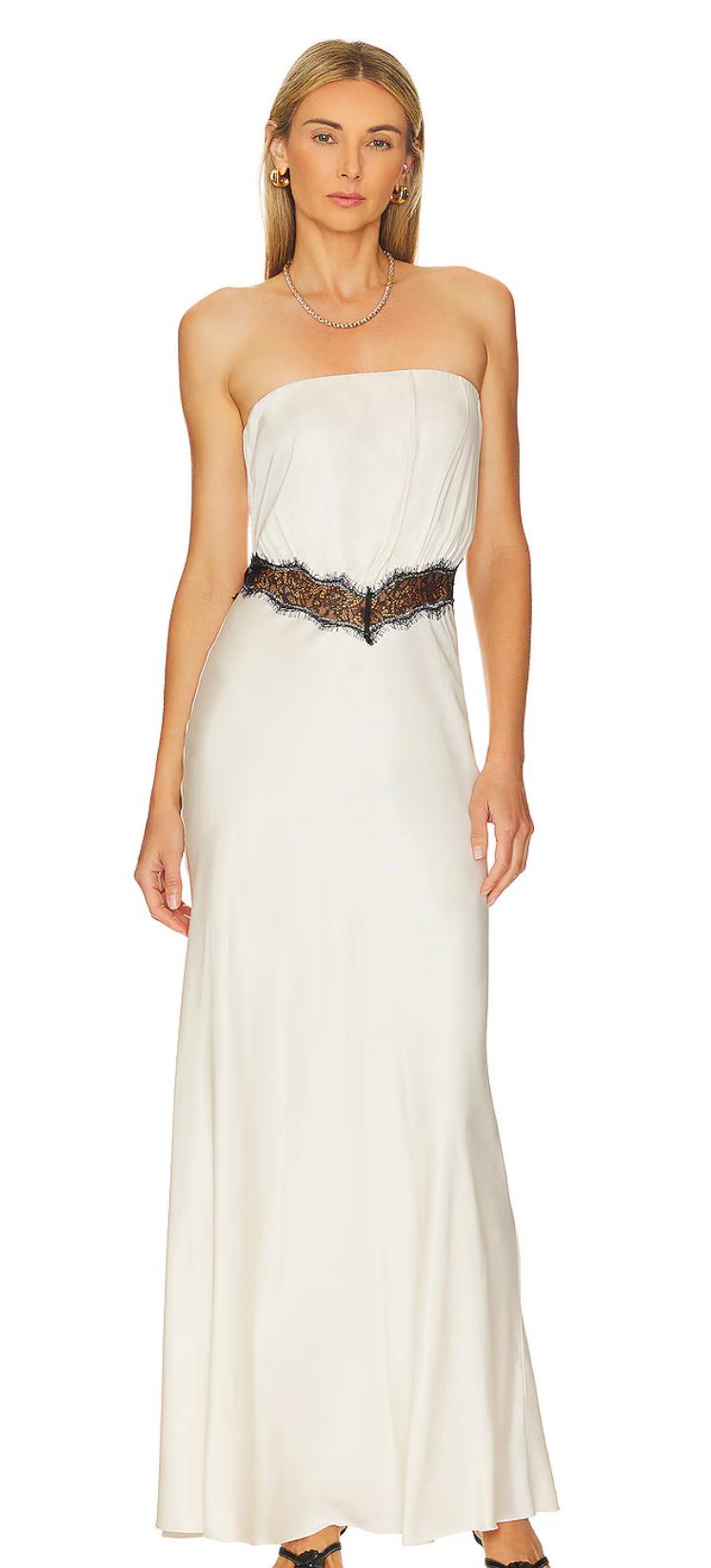 Spencer Lace Strapless Maxi — photo 2 of 4