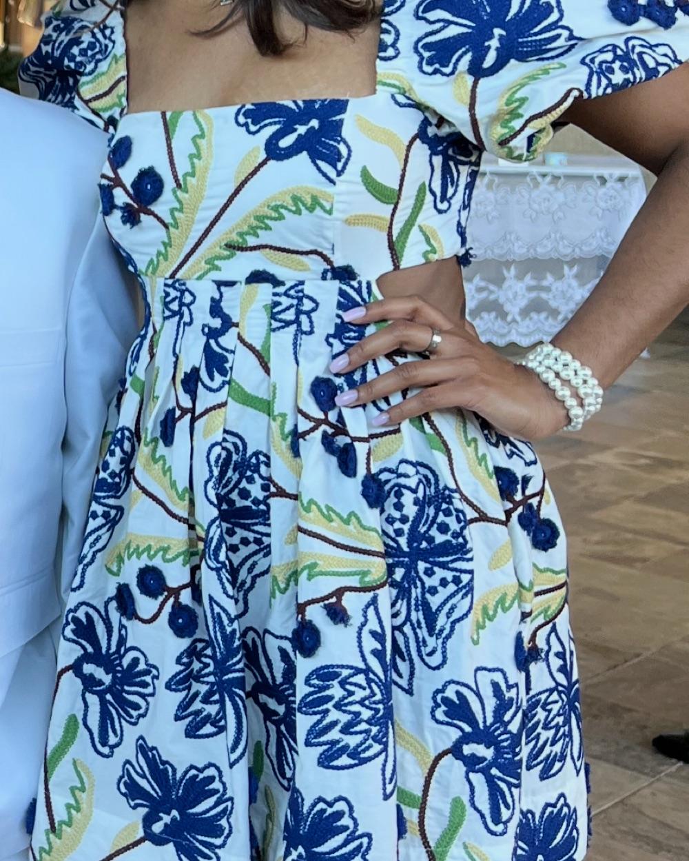 Anthropologie Puff Sleeve Dress — photo 3 of 3