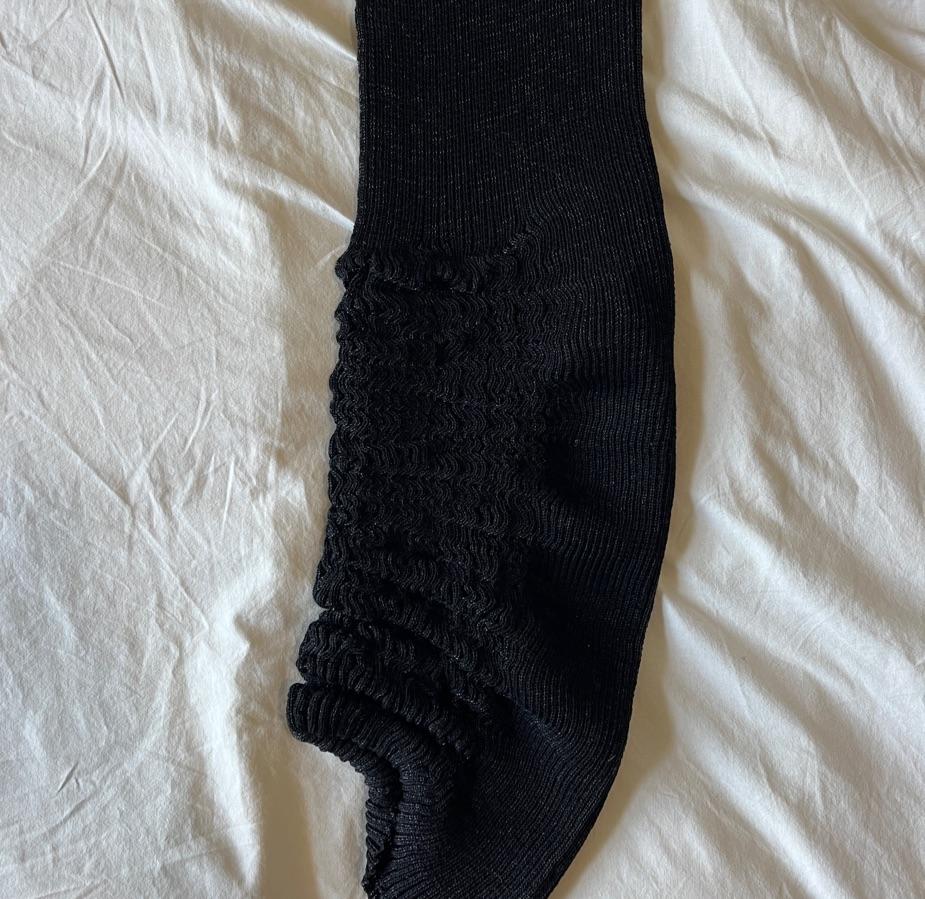A. Roege Hove Black ruched dress — photo 3 of 4