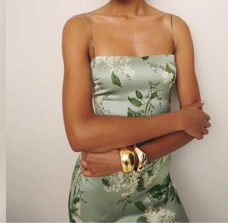 Reformation Frankie Silk Dress  — photo 3 of 3