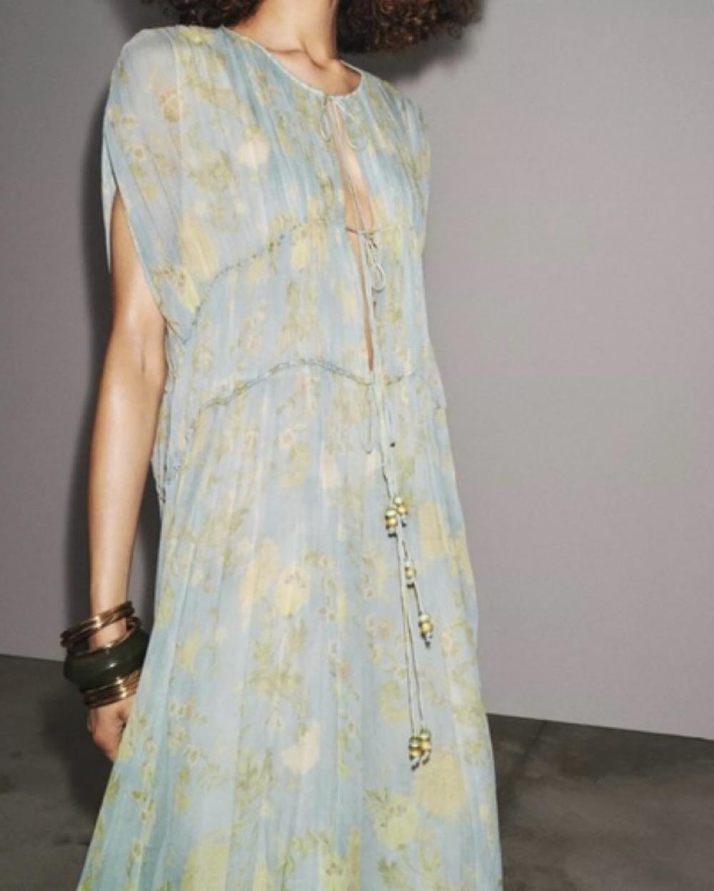 Zara ZW Collection Printed Dress — photo 4 of 5