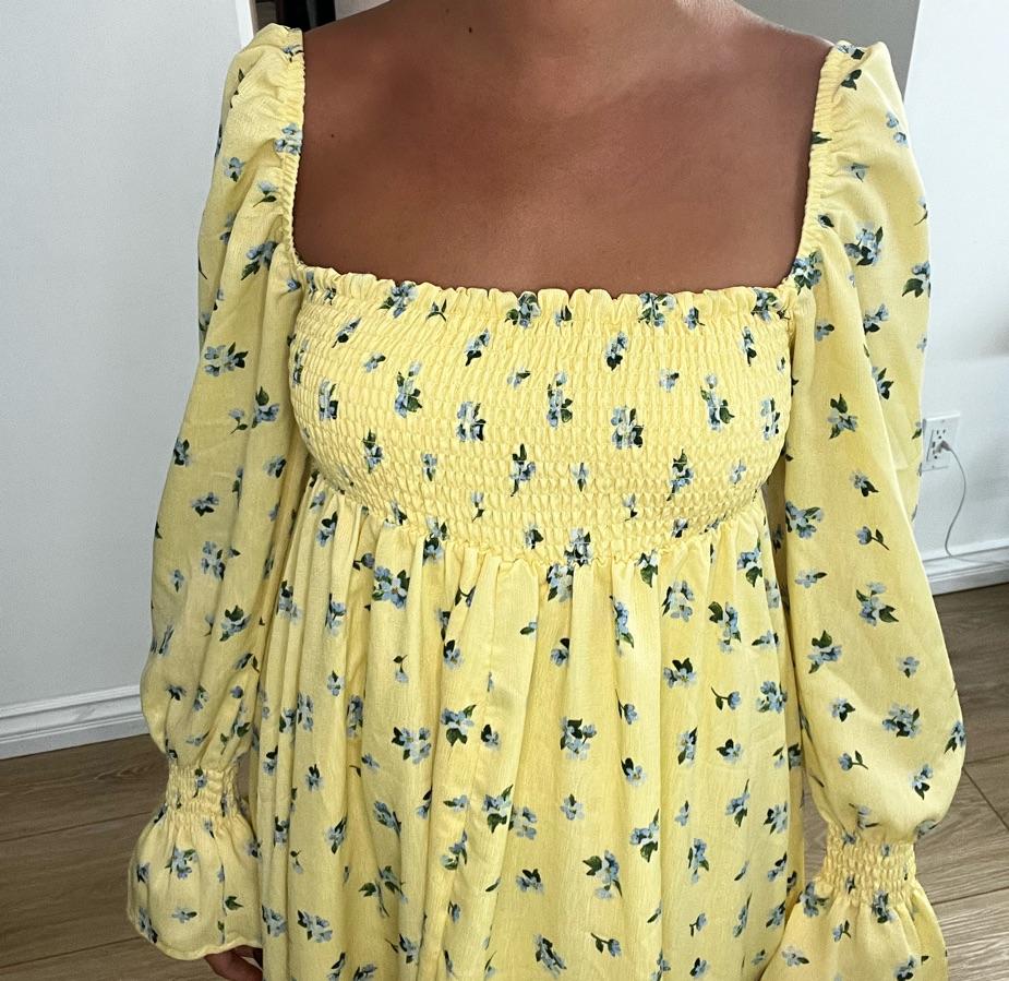 WeWoreWhat Floral Flowy Dress — photo 5 of 5