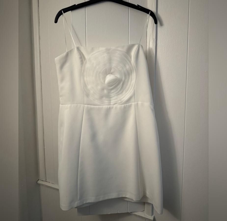 Amanda Uprichard Fae Rose Mini Dress — photo 2 of 4