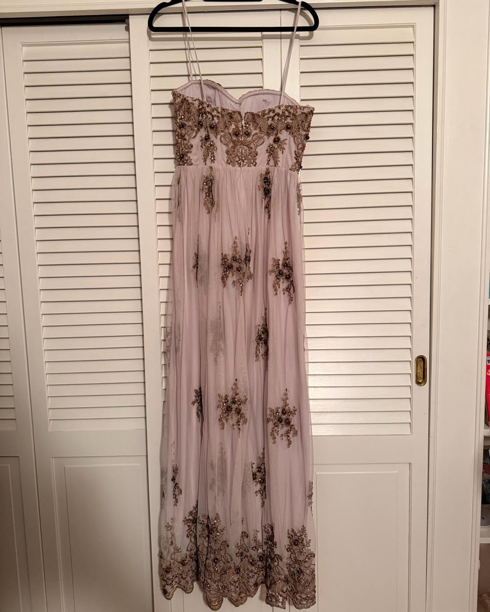 BHLDN Balconet Beaded Gown — photo 3 of 5