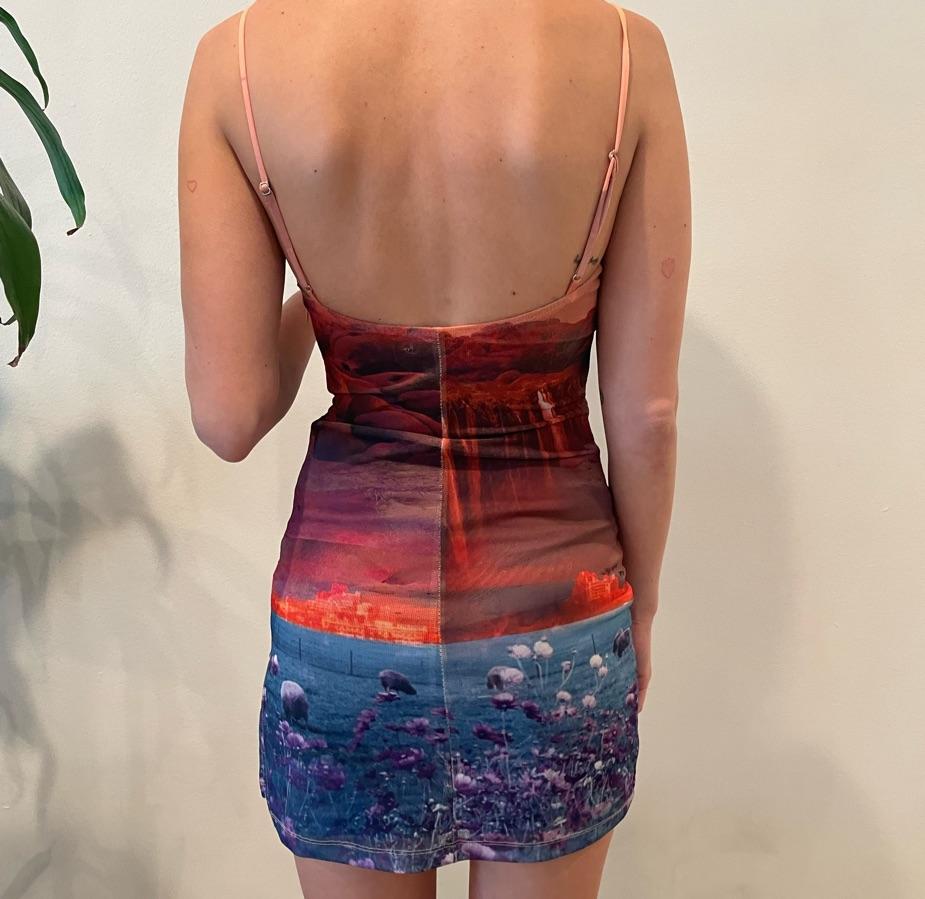 Miaou Anya Mesh Mini Dress — photo 3 of 3
