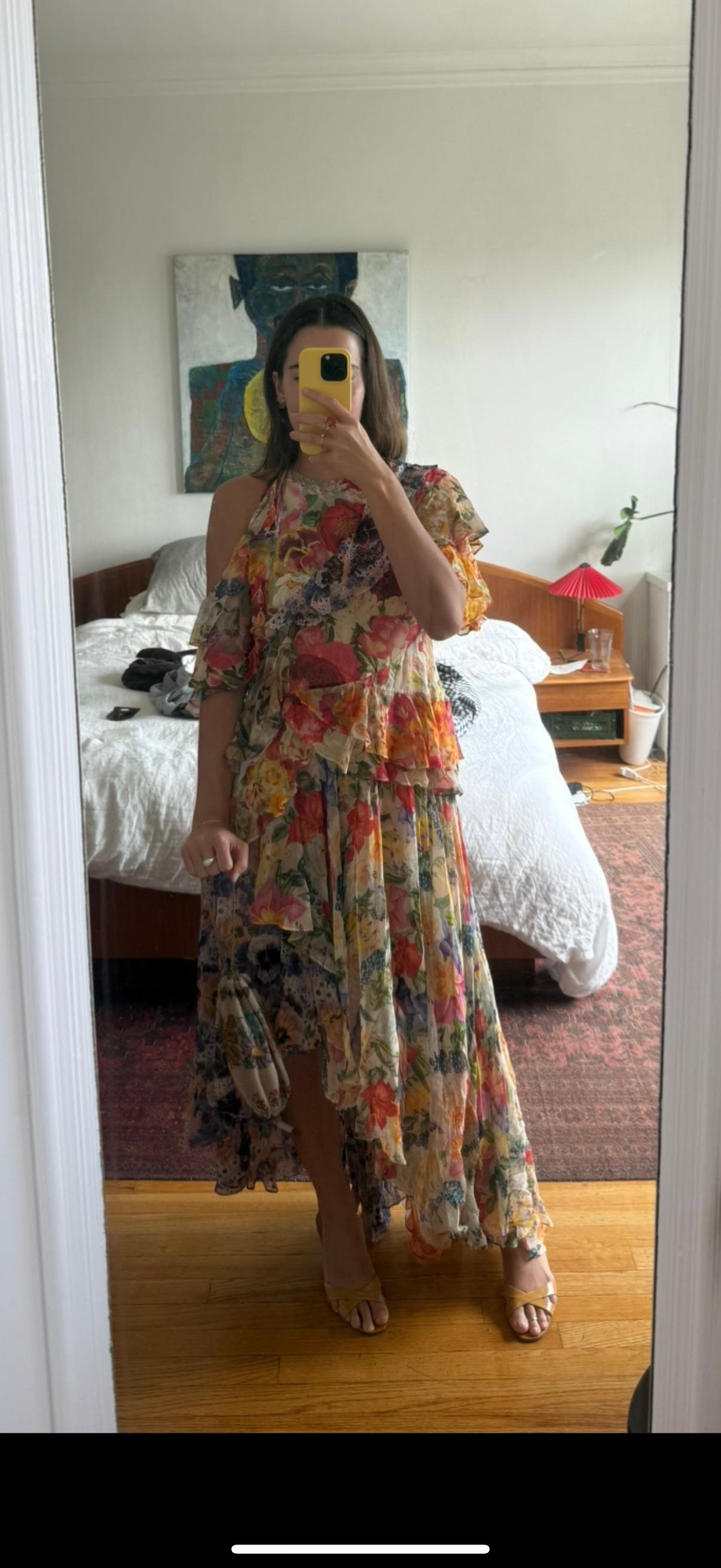 Zimmerman Floral Asymmetrical Dress — photo 3 of 6