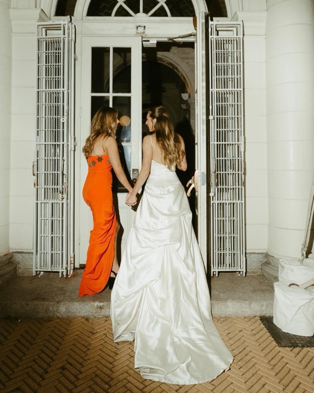 90s Reem Acra Wedding Dress — photo 5 of 5