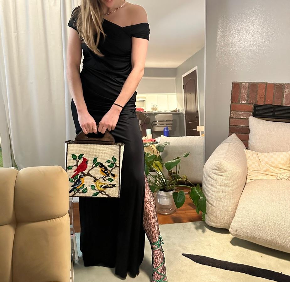Alexander Wang draped gown — photo 2 of 3