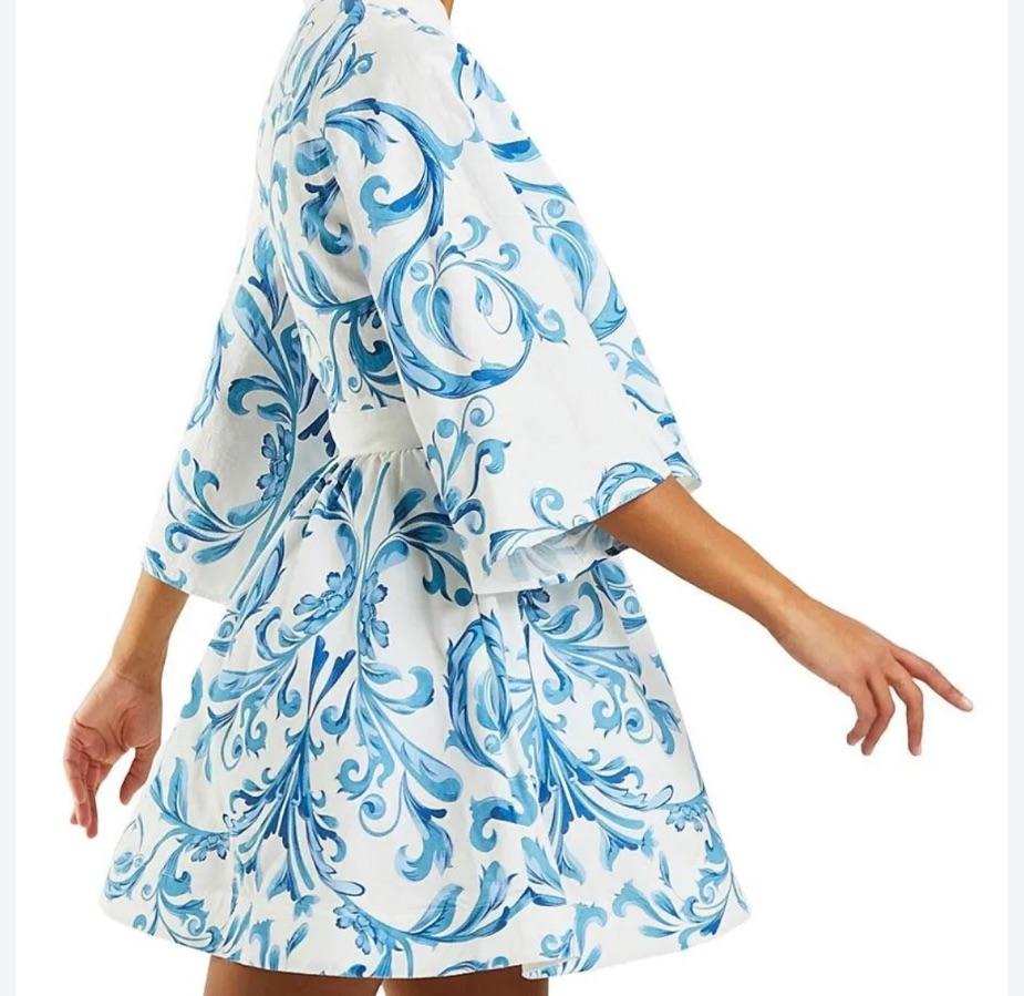 Mestiza Blue Carmen mini dress — photo 2 of 5