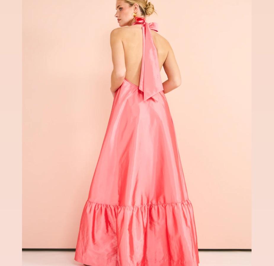 Hansen & Gretel Gateau Halter Gown — photo 2 of 3