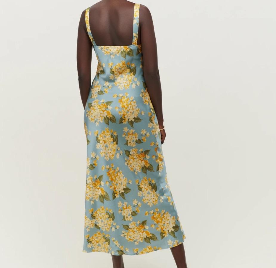 Reformation Daytona Silk Dress — photo 3 of 4