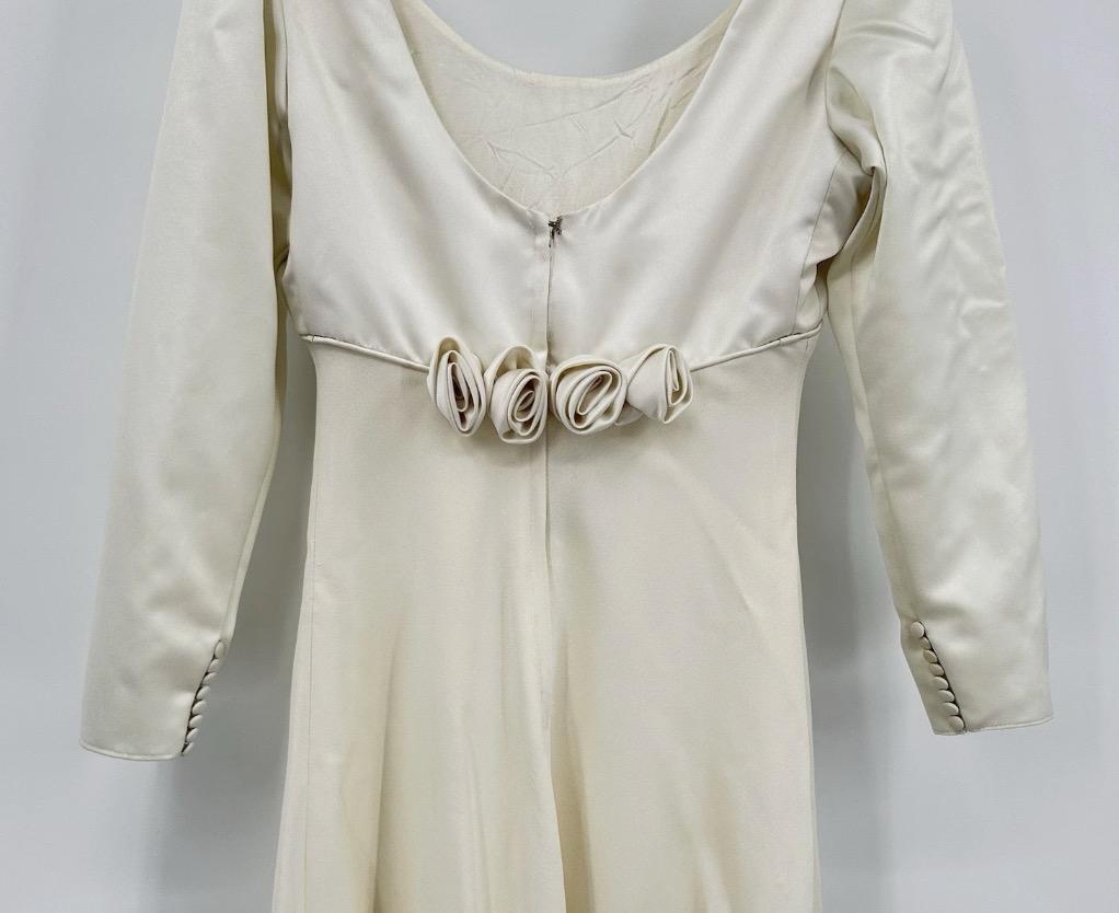 Vintage 90s Jim Hjelm Bridal Dress — photo 3 of 4