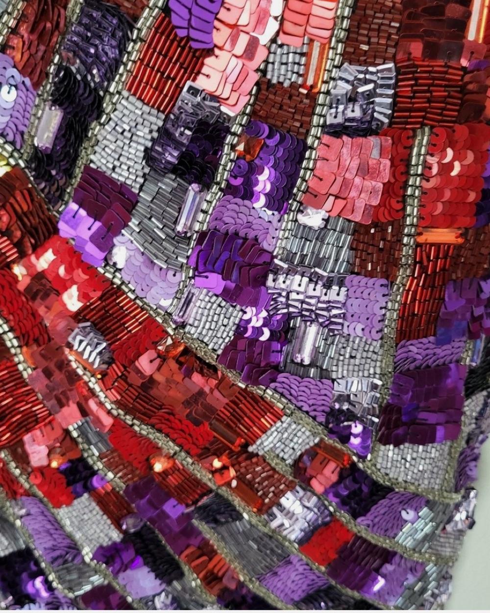 Alice + Olivia Sequin Beaded Mini Dress — photo 5 of 5