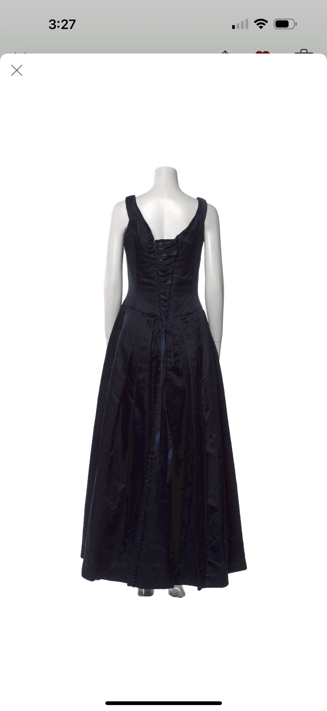 Vintage Vera Wang Evening Gown — photo 3 of 5