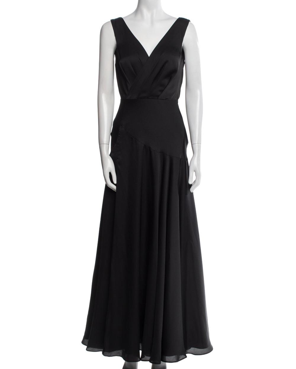 Frame & Partners Essie, Black Maxi Dress — photo 3 of 3