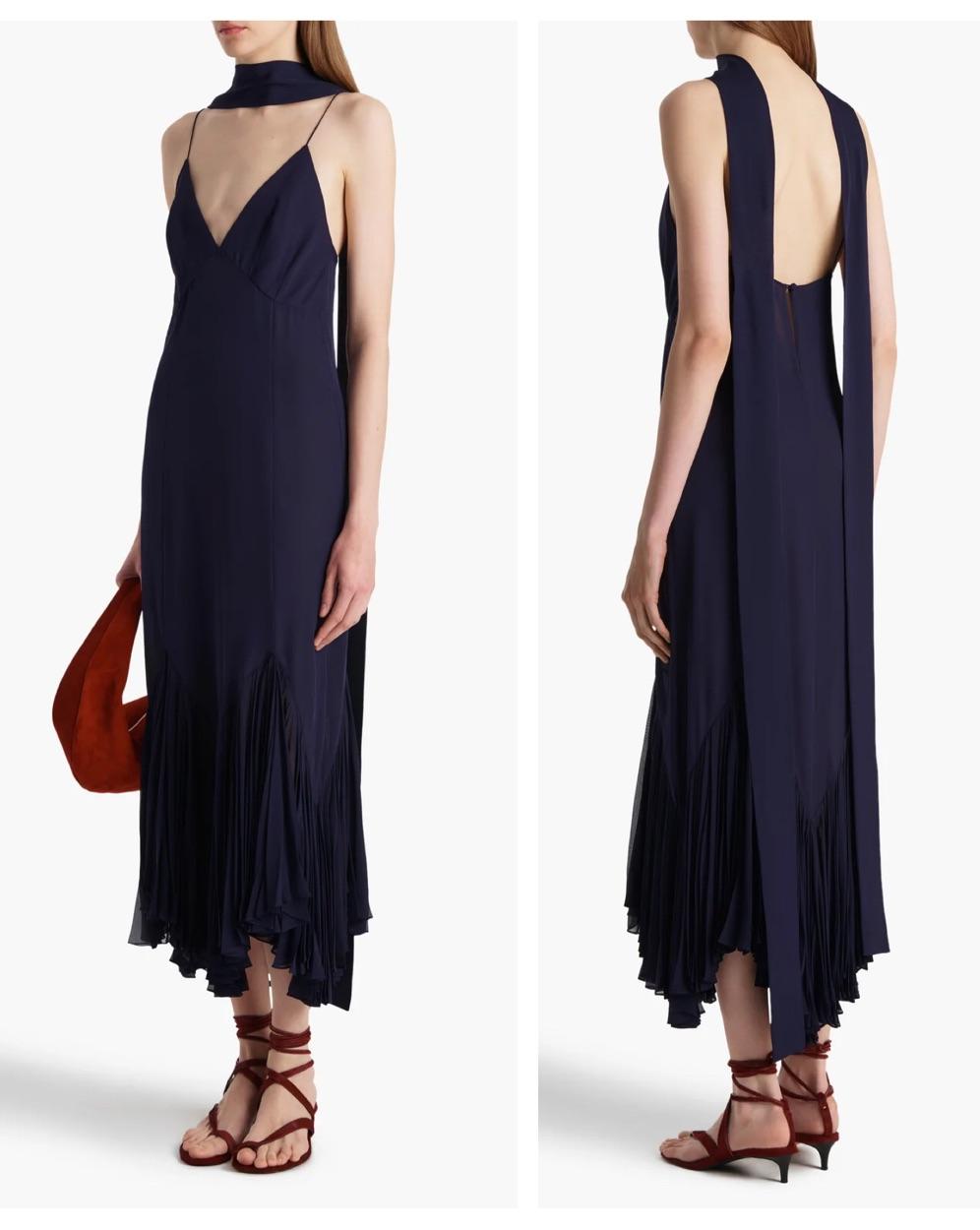 Khaite Candita Dress - Amethyst US 8 — photo 2 of 5