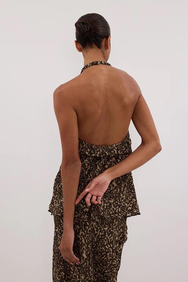 Marvilla Choc Halter Top and Skirt — photo 5 of 5