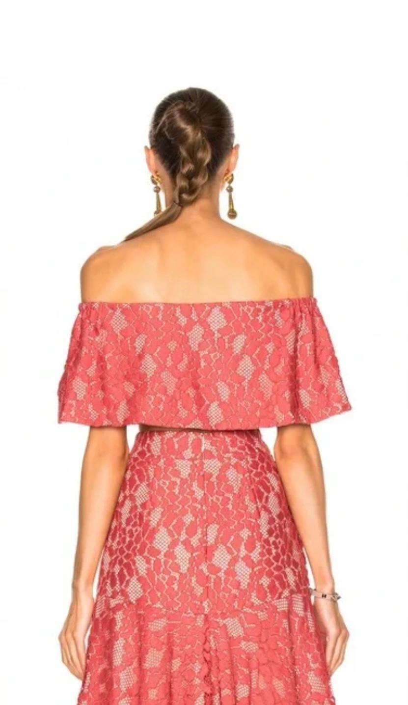 Alexis Off-Shoulder Lace Set — photo 4 of 5