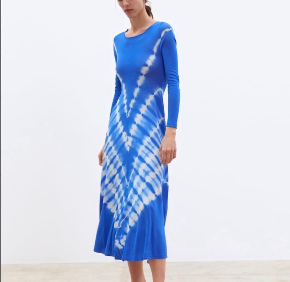 Zara Tie dye slip dress — photo 3 of 5