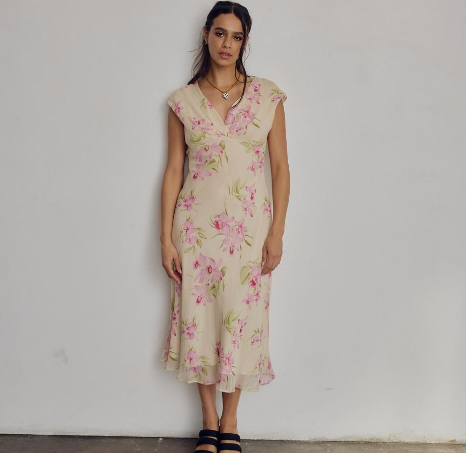 Vintage Floral Dress — photo 3 of 3