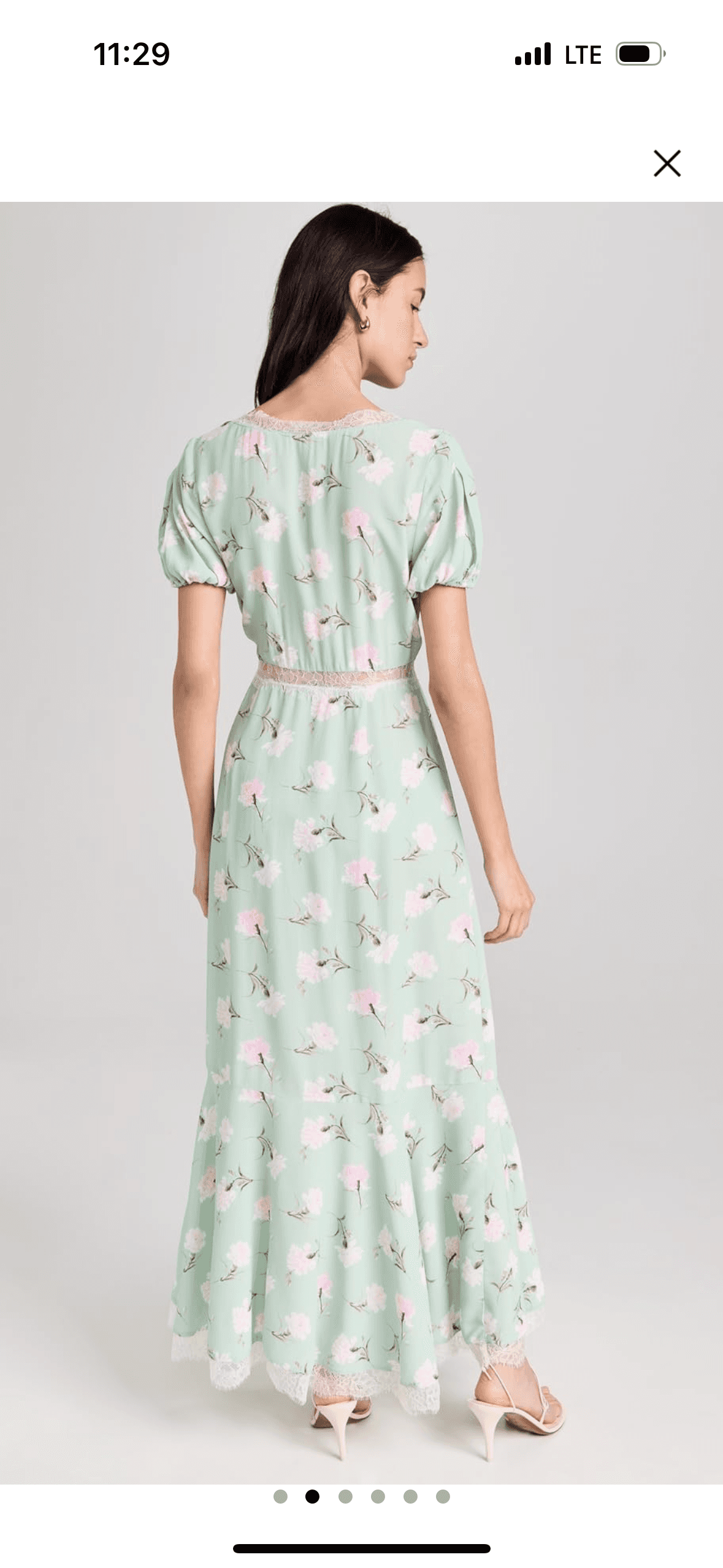 Floral Lace Maxi Dress — photo 3 of 3