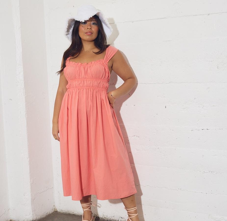 Coral Ciao Lucia Clara dress  — photo 2 of 4