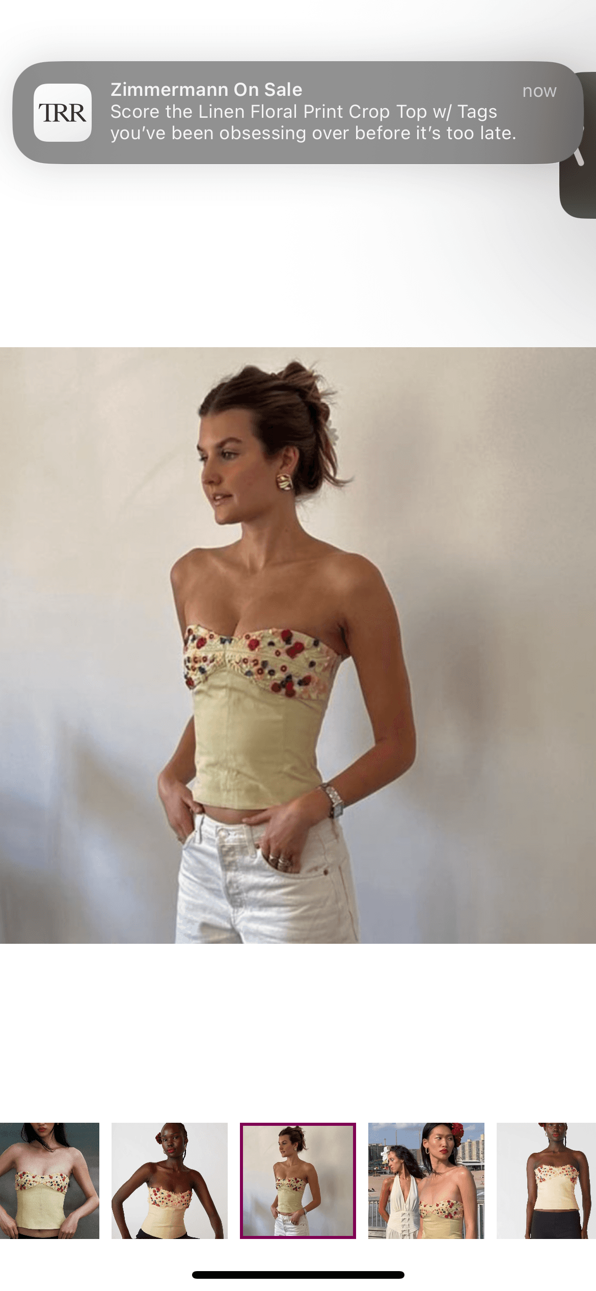 Orseund Iris Bouquet Bustier - 6 — photo 2 of 6