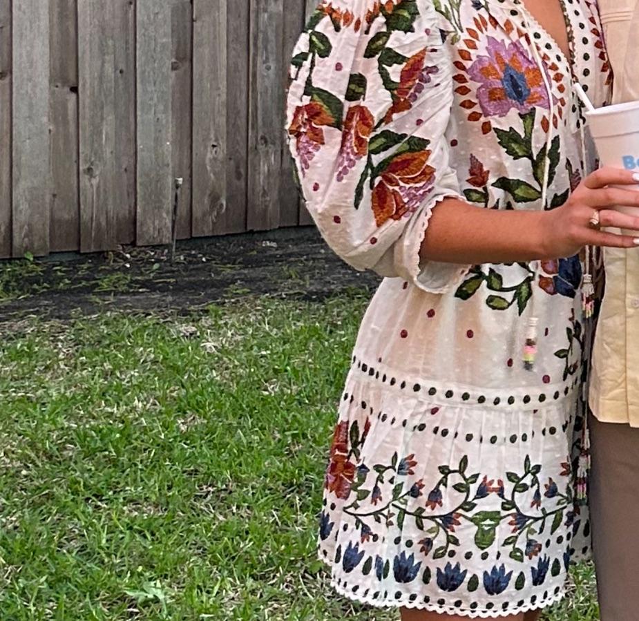 Farm Rio Summer Garden Mini Dress — photo 2 of 3
