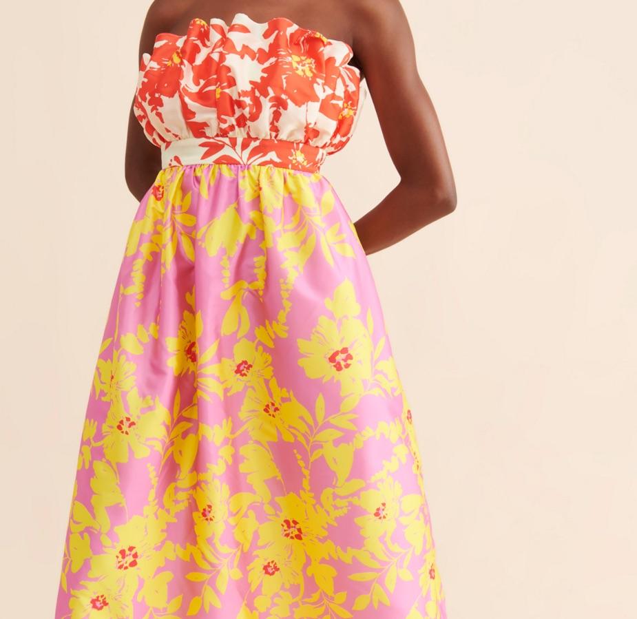 Vineet Bahl Midi Dress — photo 2 of 4