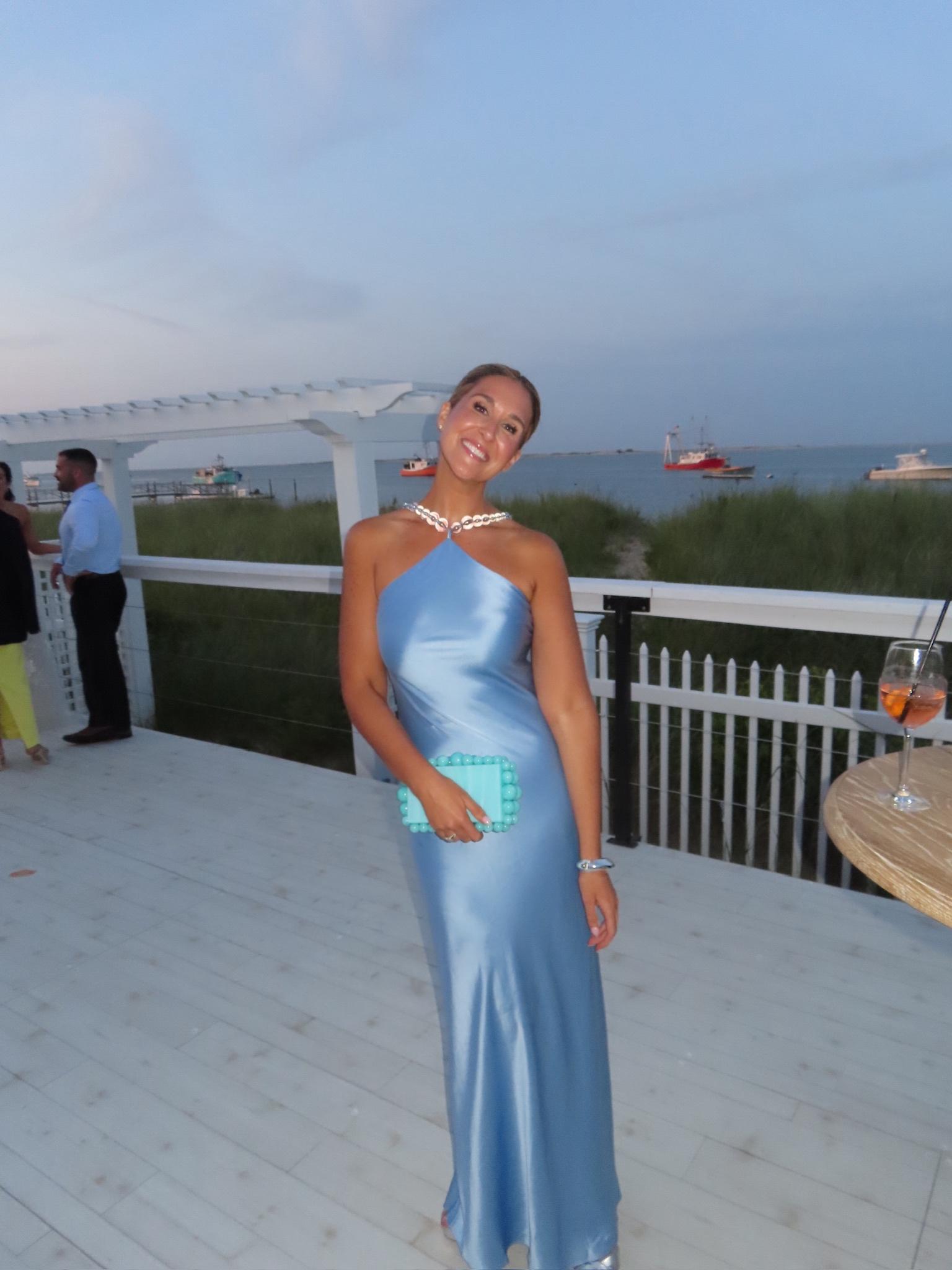 Staud Cadence Dress in Azure — photo 1 of 4