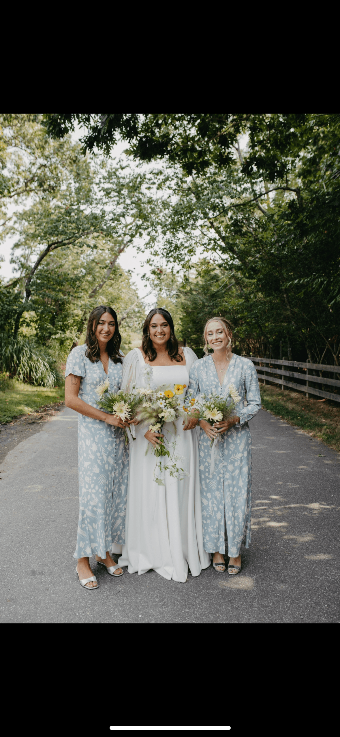 Cyanotype Blue Maxi Dress — photo 3 of 3