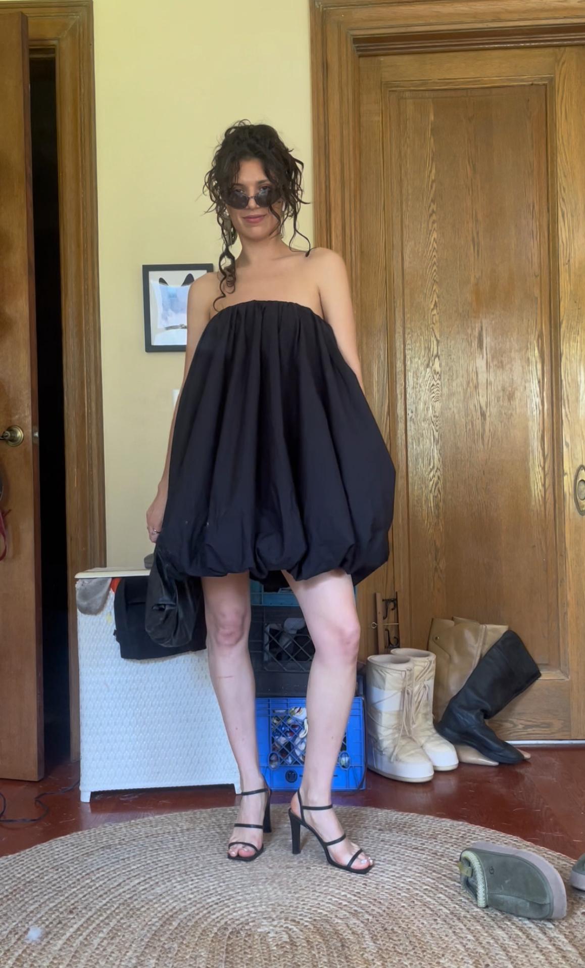 Ulla Johnson Black bubble Dress — photo 4 of 5