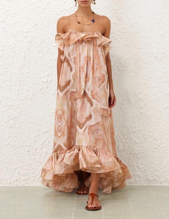 Zimmermann Illuminate Flounce Gown  — photo 3 of 6
