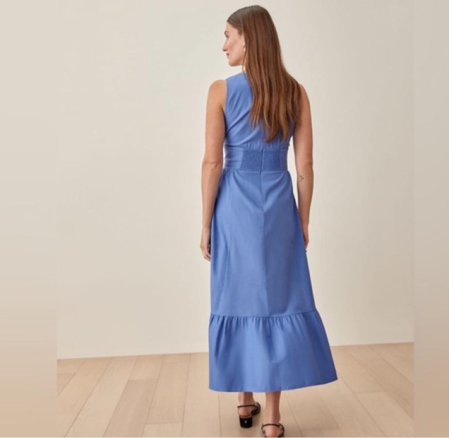 Reformation Blue Jovi Dress — photo 3 of 3