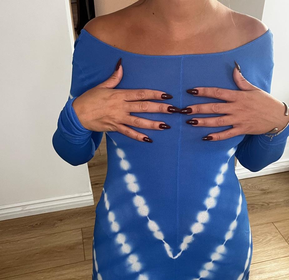 Zara Tie dye slip dress — photo 4 of 5