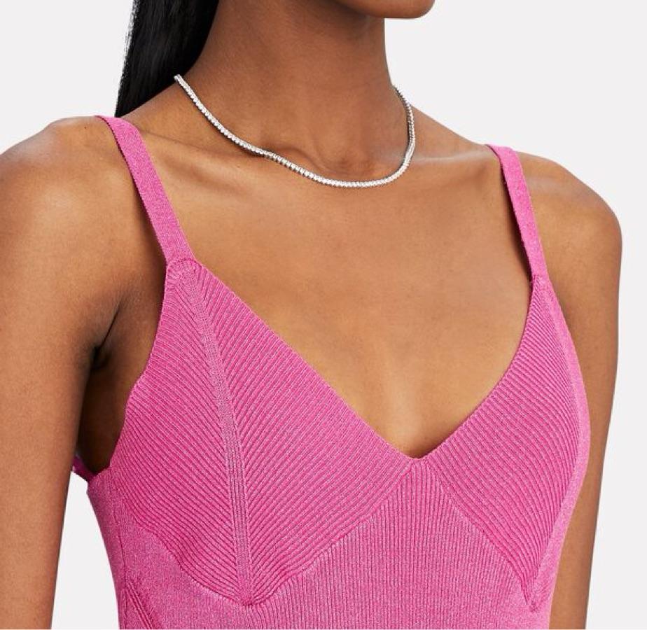 Pink Staud knit dress — photo 3 of 3