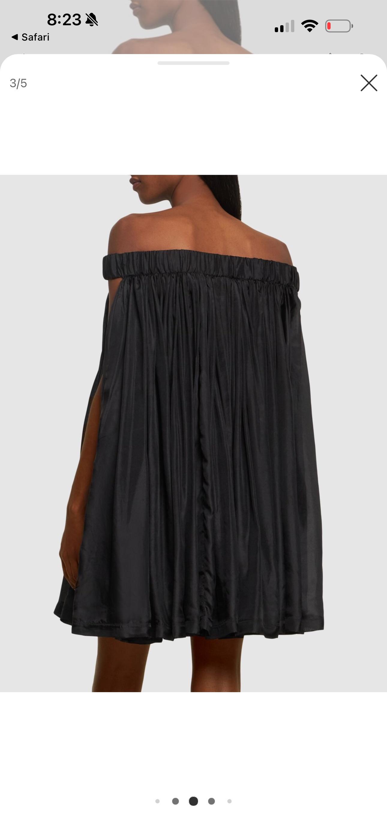 Off-Shoulder Flowy Dress — photo 3 of 5