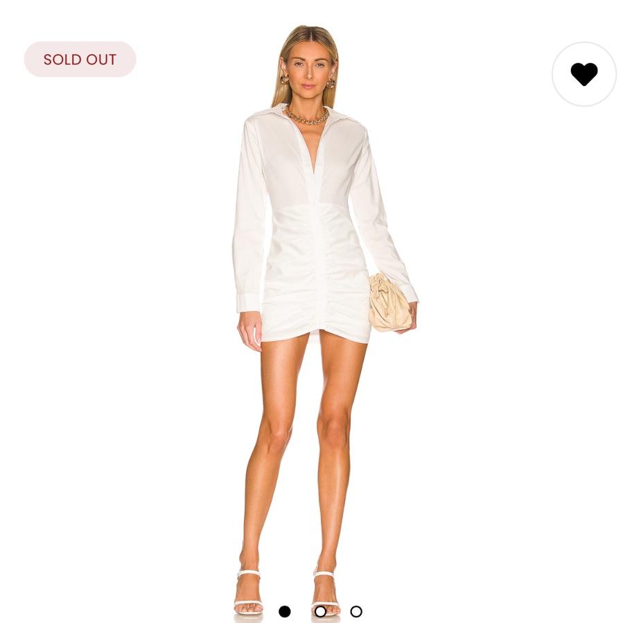 Colette Ruched Shirt Dress  — photo 3 of 5