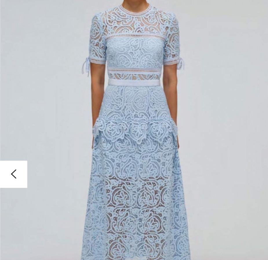 Self Portrait Midi Dress