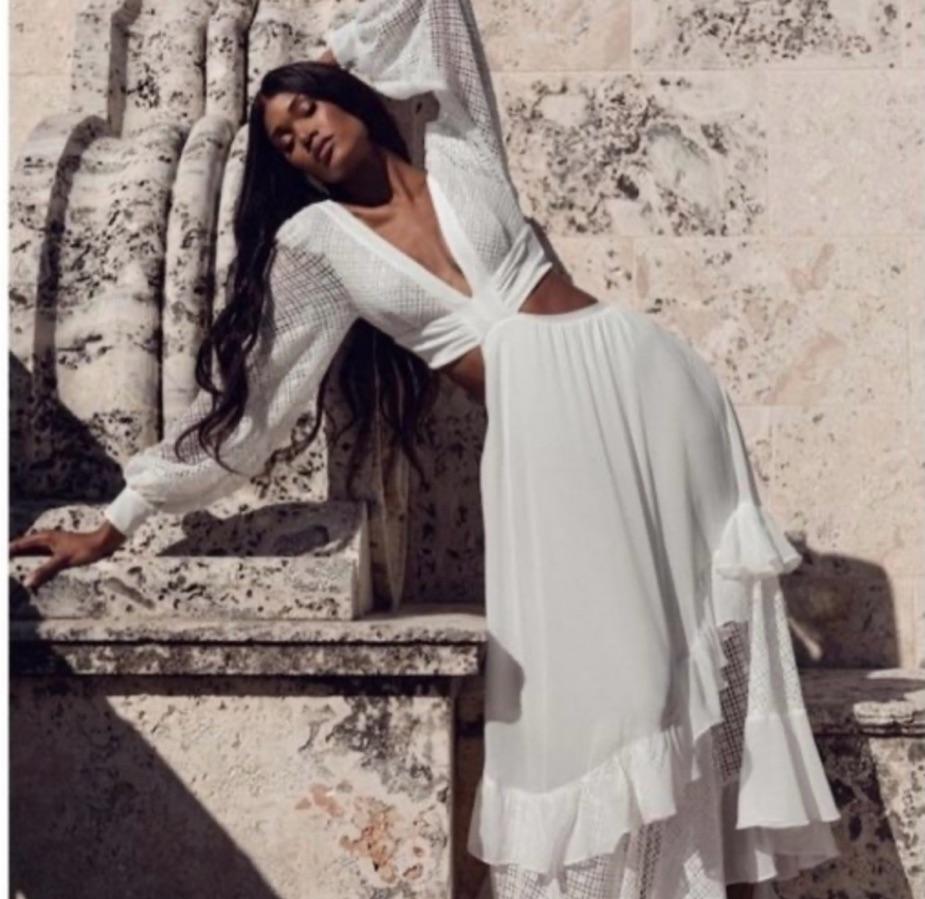 PatBO Cutout Lace Maxi Dress — photo 3 of 4