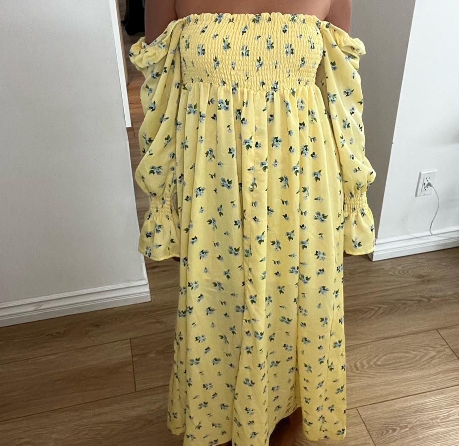 WeWoreWhat Floral Flowy Dress — photo 4 of 5