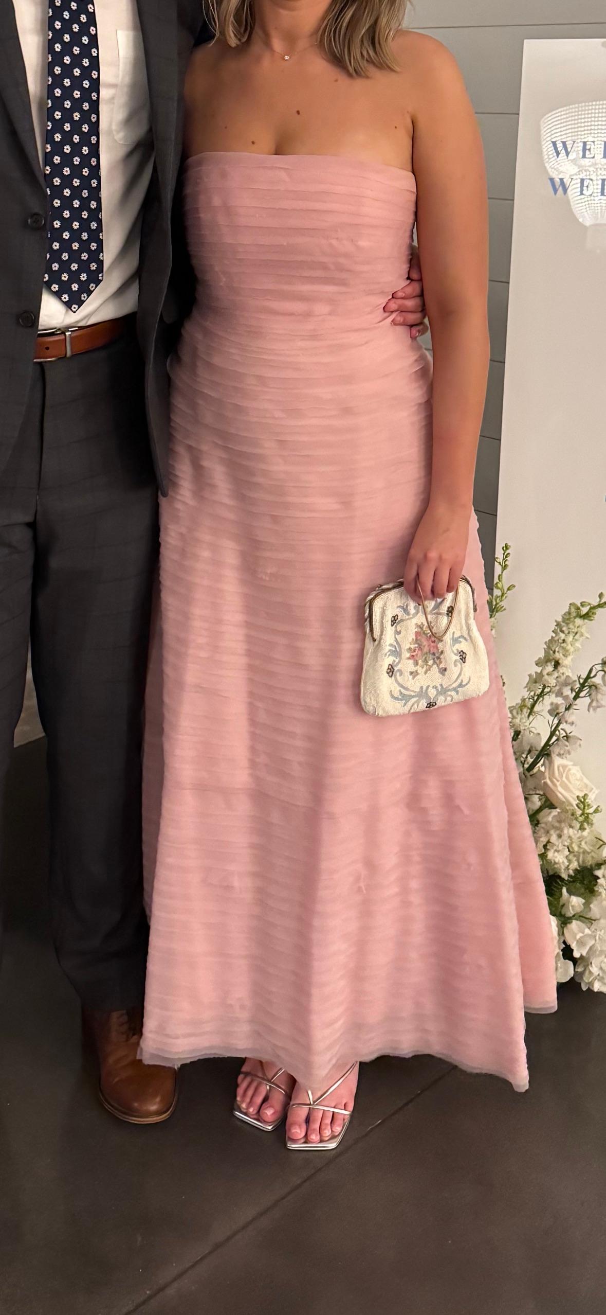 Aje Soundscape Maxi Dress - Chalk Pink — photo 4 of 5