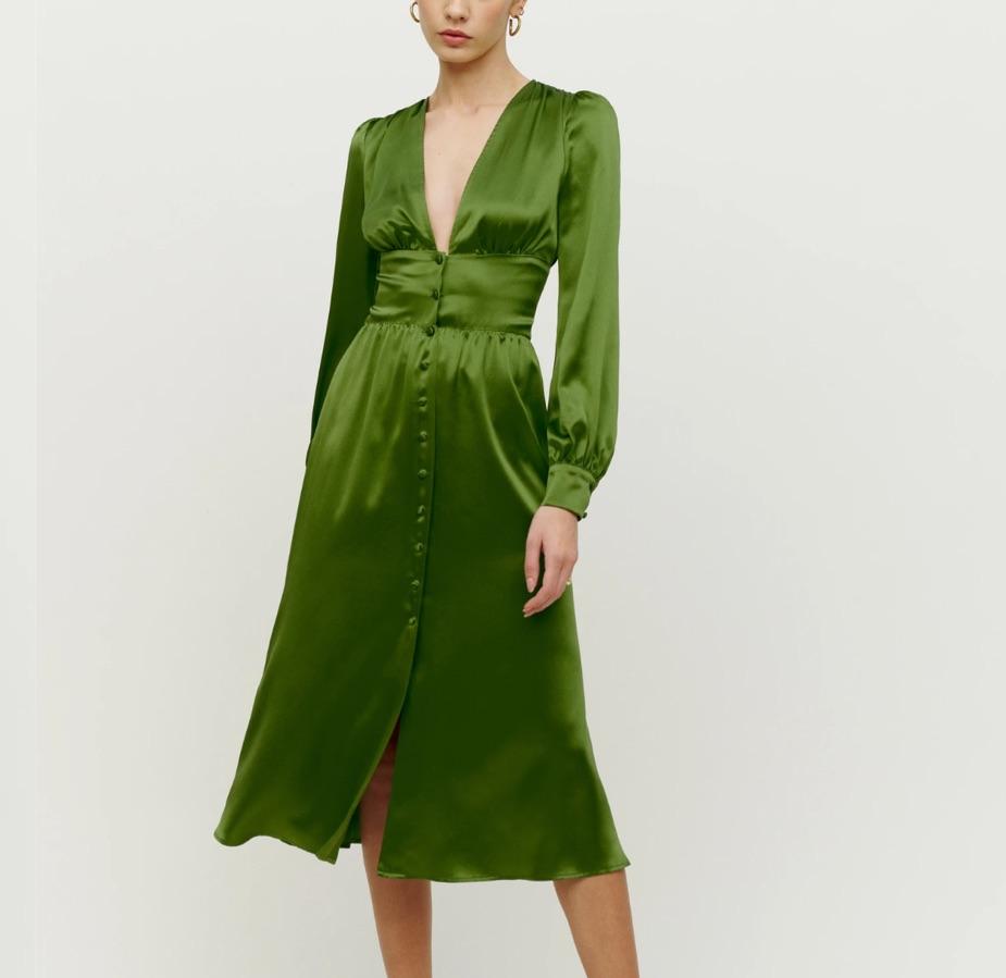 Reformation Nicola Dress — photo 2 of 5